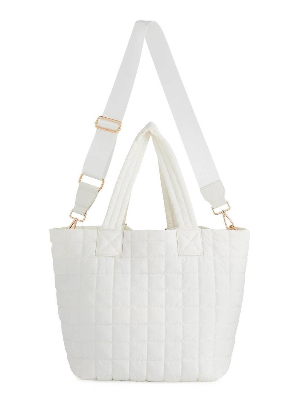 NEW SHIRALEAH women's logan tote bag in pearl